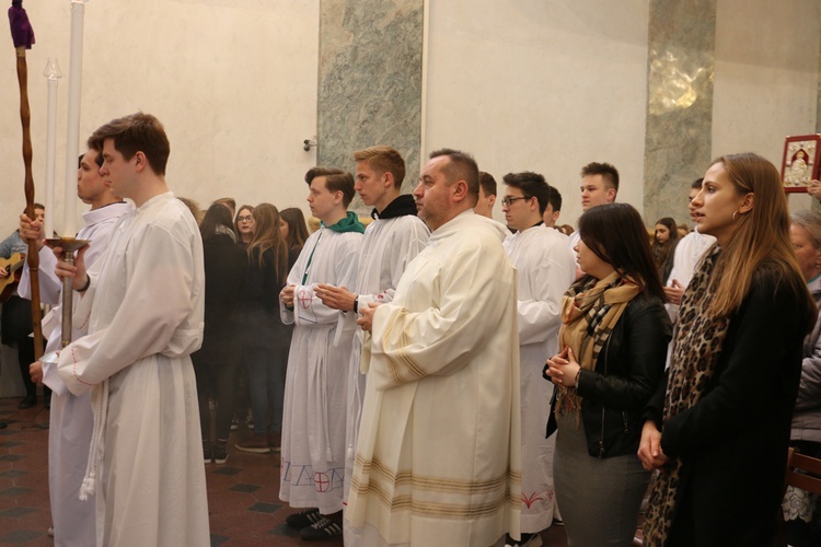 Pielgrzymka maturzystów na Jasną Górę