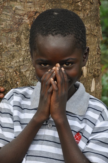 Krzyż i modlitwa pod równikiem