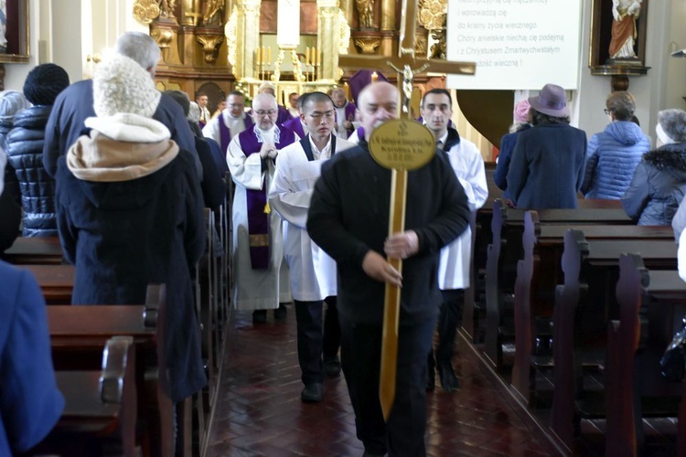 Ostatnie pożegnanie s. Andrzeji Lis, klaryski