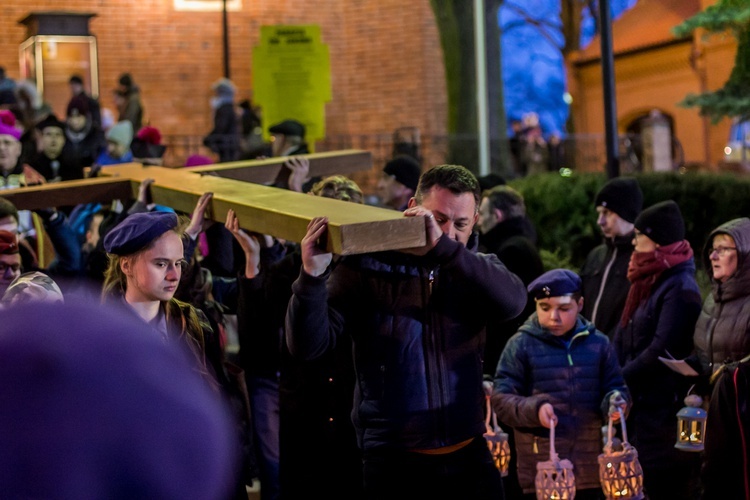 Droga Krzyżowa ulicami Olsztyna