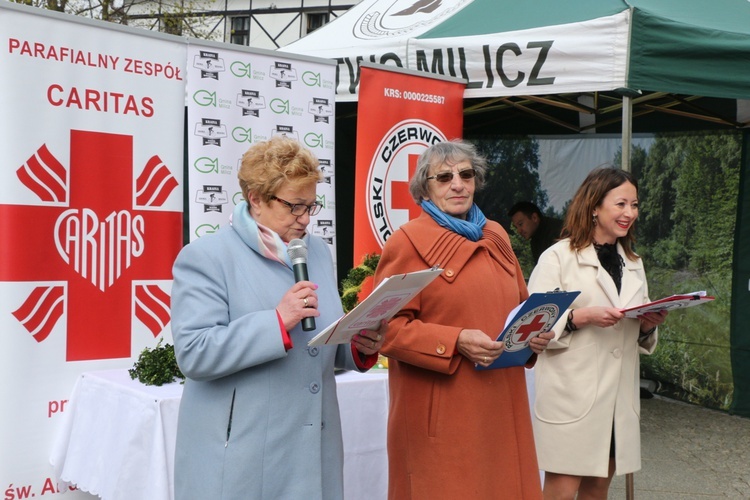 Śniadanie wielkanocne dla samotnych, chorych i potrzebujących w Miliczu