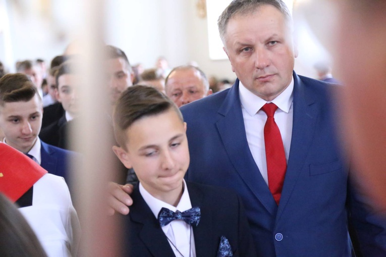 Bierzmowanie w Wojnarowej