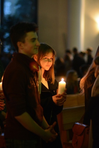 Opole. Wieczorne nabożeństwo na Ławce PNP