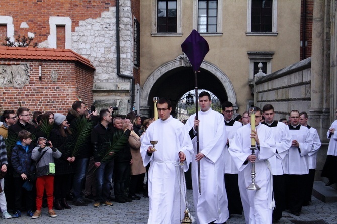 Niedziela Palmowa z udziałem młodzieży w Krakowie 2019