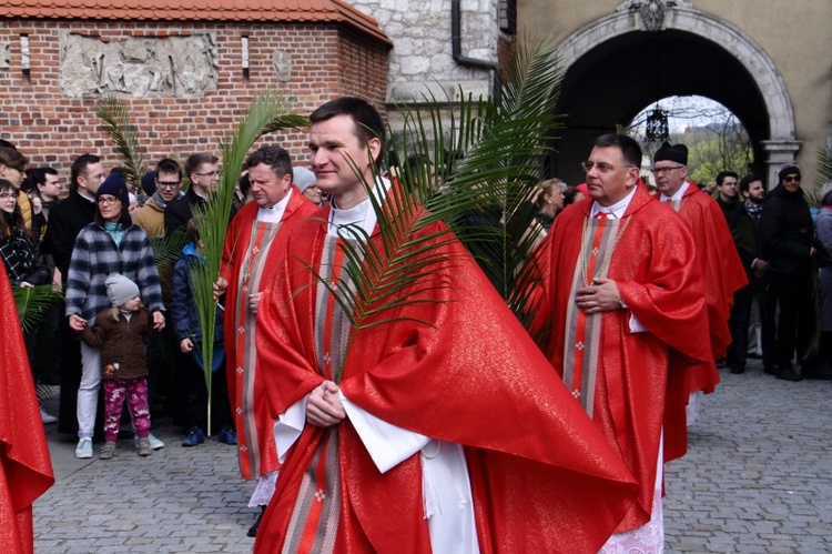 Niedziela Palmowa z udziałem młodzieży w Krakowie 2019