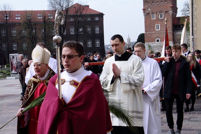 Niedziela Palmowa z udziałem młodzieży w Krakowie 2019