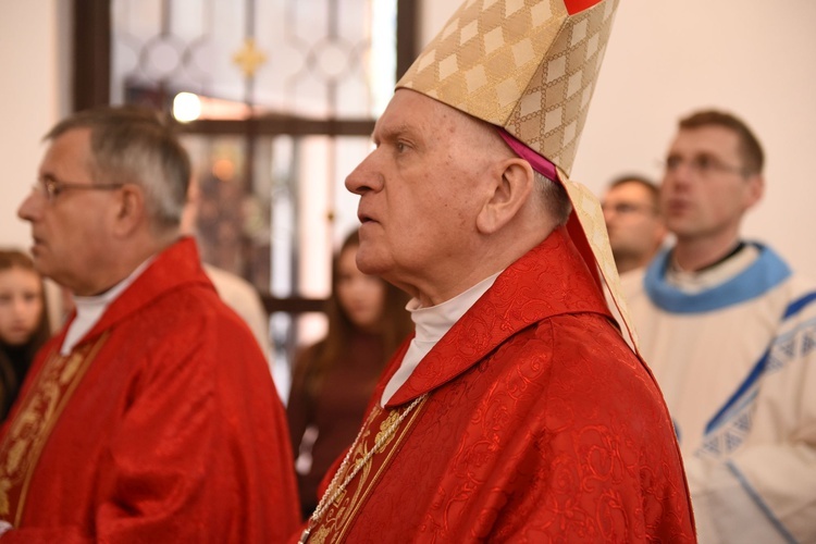 Tarnów. Niedziela Palmowa młodych. Msza św.