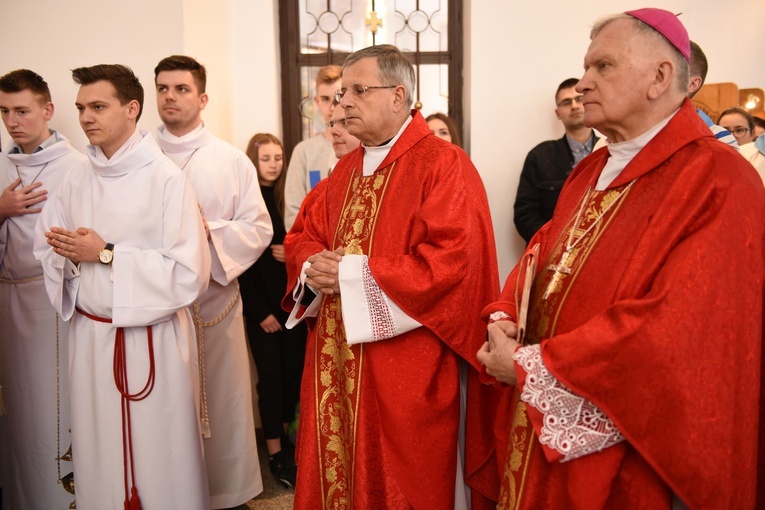 Tarnów. Niedziela Palmowa młodych. Msza św.