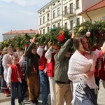 Niedziela Palmowa młodych w Bielsku-Białej 2019 - procesja do katedry