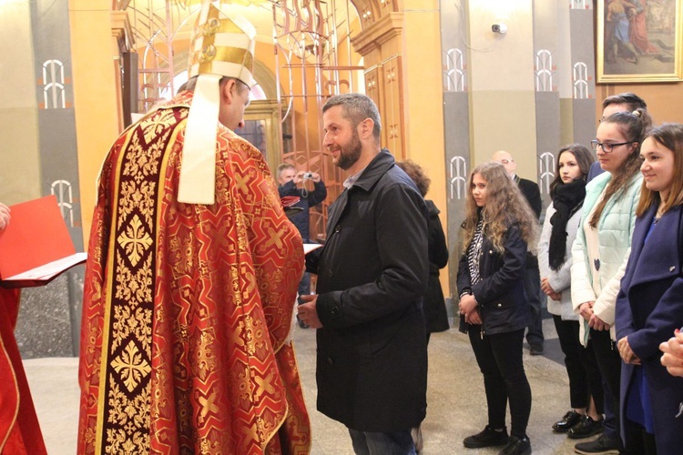 Niedziela Palmowa młodych w Bielsku-Białej 2019 - Msza Święta