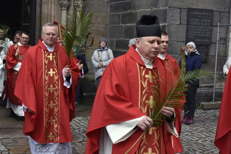 Niedziela Palmowa w parafii katedralnej