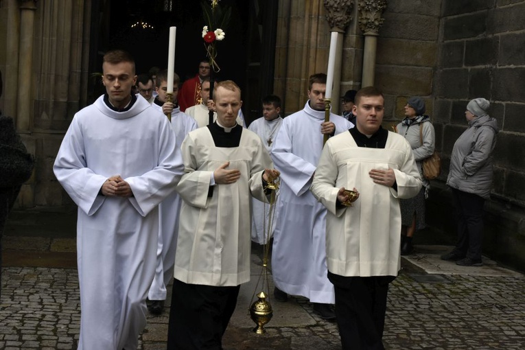 Niedziela Palmowa w parafii katedralnej