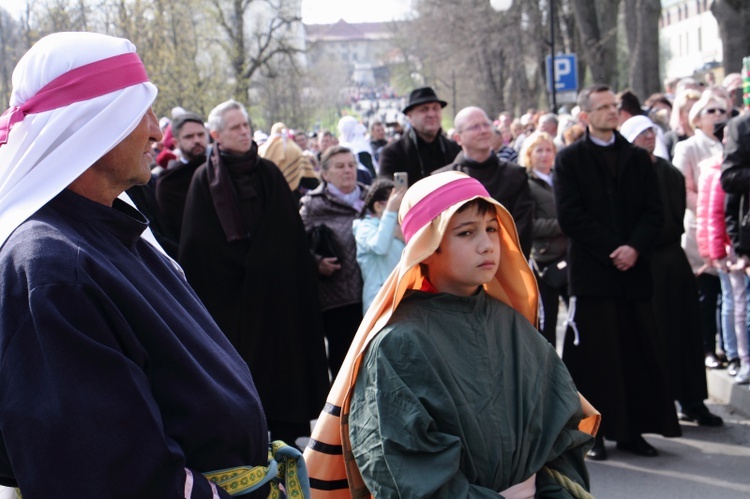 Misterium Męki Pańskiej w Kalwarii Zebrzydowskiej - Niedziela Palmowa 2019