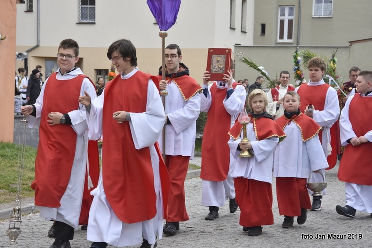 Niedziela Palmowa w Żaganiu