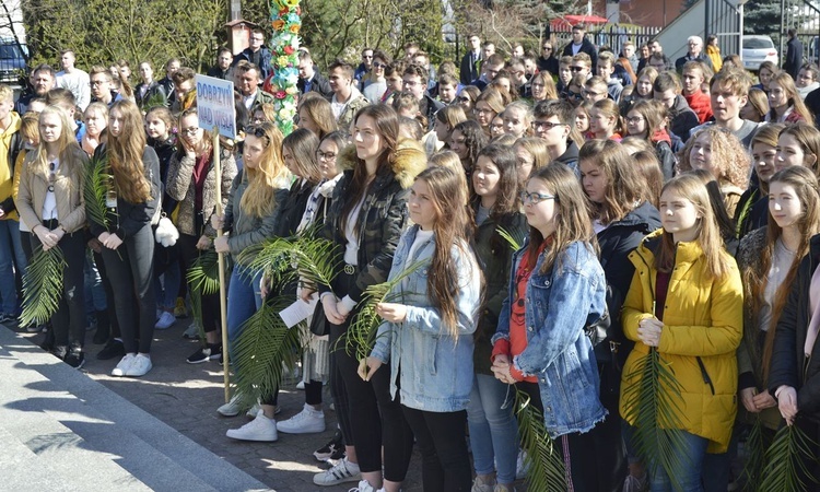 Niedziela Palmowa młodych diecezji płockiej