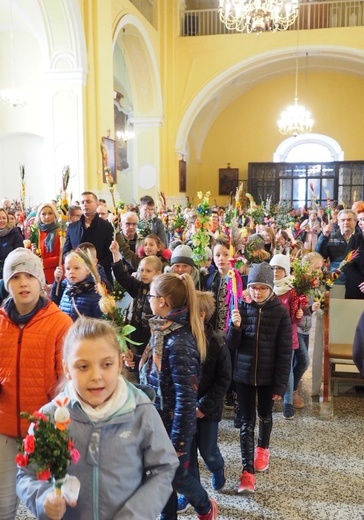 Palmy wielkanocne w parafii pw. św. Mikołaja w Głogowie