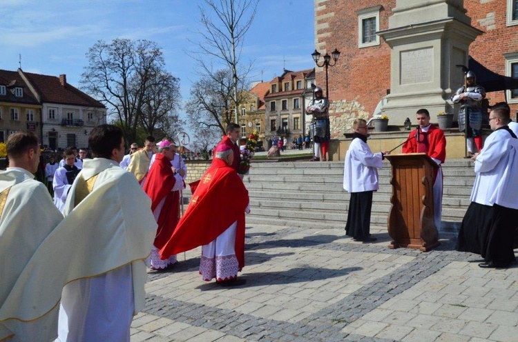 Niedziela Palmowa młodych w Sandomierzu 