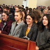 ▲	Po raz trzeci spotkanie młodych odbyło się w aleksandrowickim kościele  św. Maksymiliana.