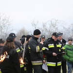 Poświęcenie krzyża w Biegonicach