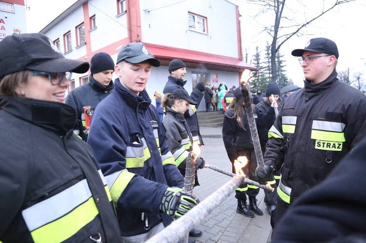 Poświęcenie krzyża w Biegonicach