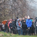 Poświęcenie krzyża w Biegonicach