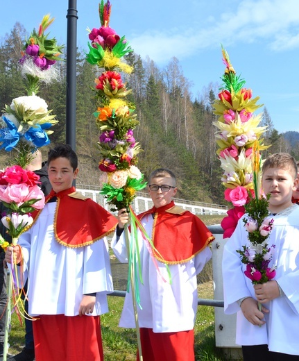 Niedziela Palmowa w Muszynie-Folwarku