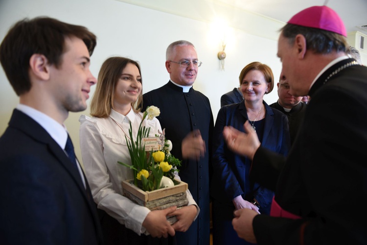 Wielkanocne spotkanie z bp. Andrzejem Jeżem