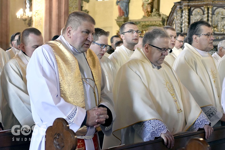 Msza Krzyżma Świętego w świdnickiej katedrze