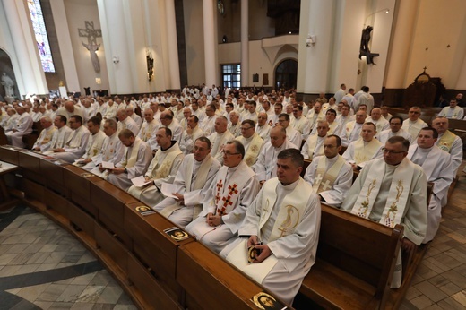 Msza Krzyżma w katedrze