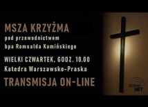 WIELKI CZWARTEK - 10.00: Katedra W-P - Msza krzyżma pod przewodnictwem bpa R. Kamińskiego