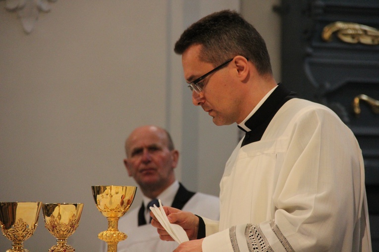 Msza św. Krzyżma w katedrze łowickiej
