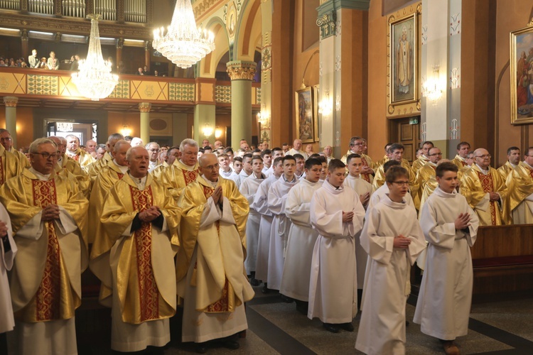 Wielki Czwartek 2019 - święto kapłanów w bielskiej katedrze