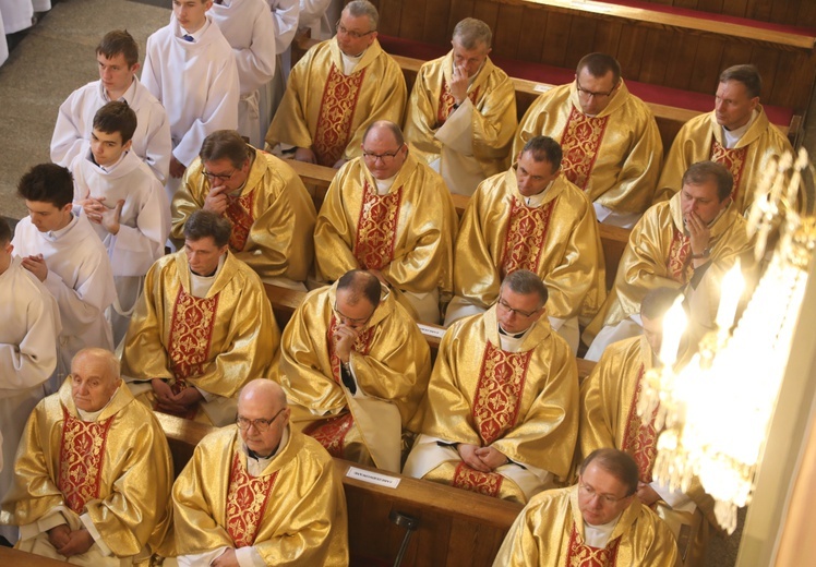 Wielki Czwartek 2019 - święto kapłanów w bielskiej katedrze