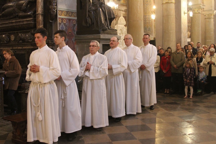 Msza Wieczerzy Pańskiej w katedrze płockiej