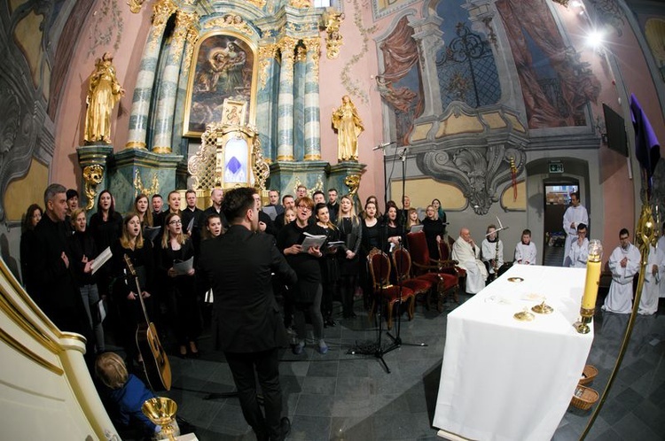 Msza Wieczerzy Pańskiej w kościele św. Piotra w Lublinie