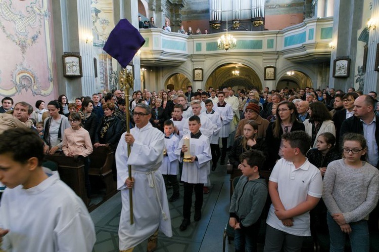 Msza Wieczerzy Pańskiej w kościele św. Piotra w Lublinie