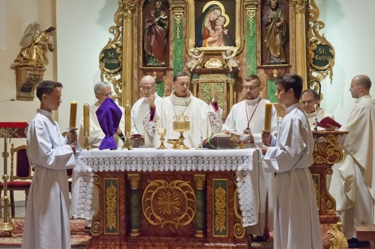 Msza Święta Wieczerzy Pańskiej w Kudowie Zdrój-Czermnej