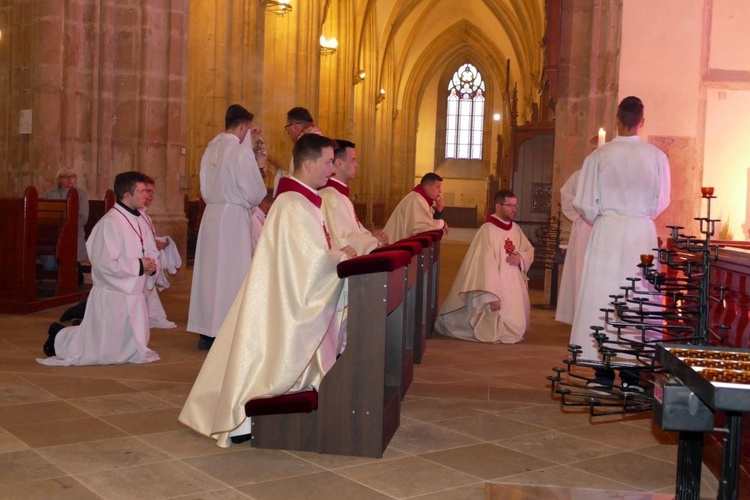 Wielki Czwartek. Liturgia Wieczerzy Pańskiej w Strzegomiu