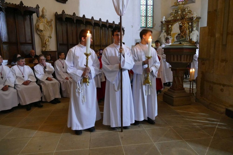 Wielki Czwartek. Liturgia Wieczerzy Pańskiej w Strzegomiu