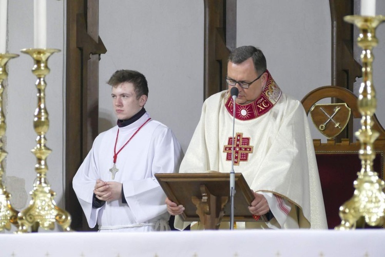 Wielki Czwartek. Liturgia Wieczerzy Pańskiej w Strzegomiu