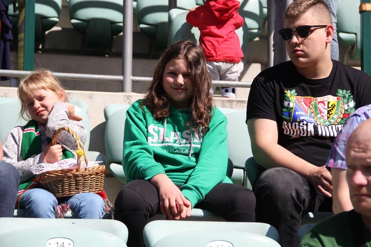 Święconka kibiców Śląska Wrocław