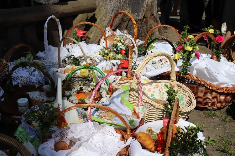 Święconka w pszczyńskim skansenie