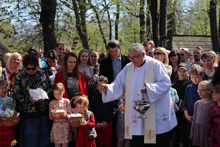 Święconka w pszczyńskim skansenie