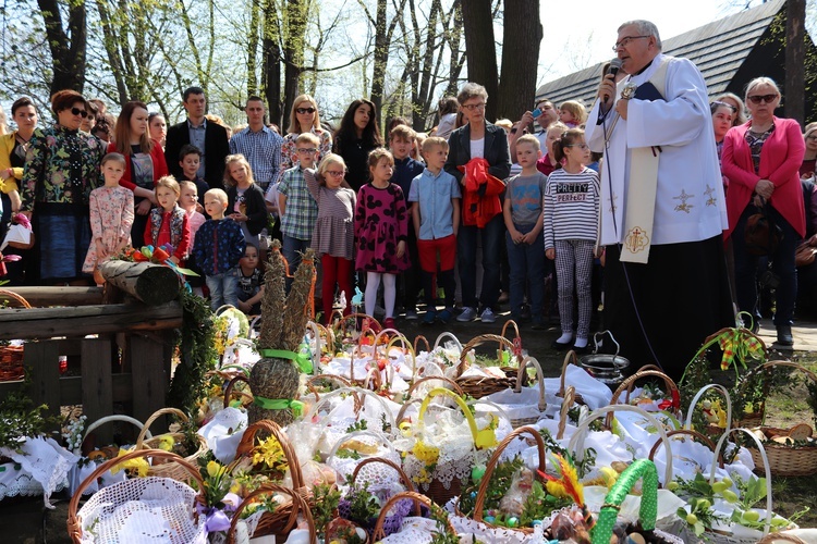 Święconka w pszczyńskim skansenie