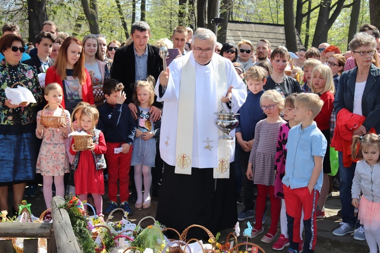 Święconka w pszczyńskim skansenie