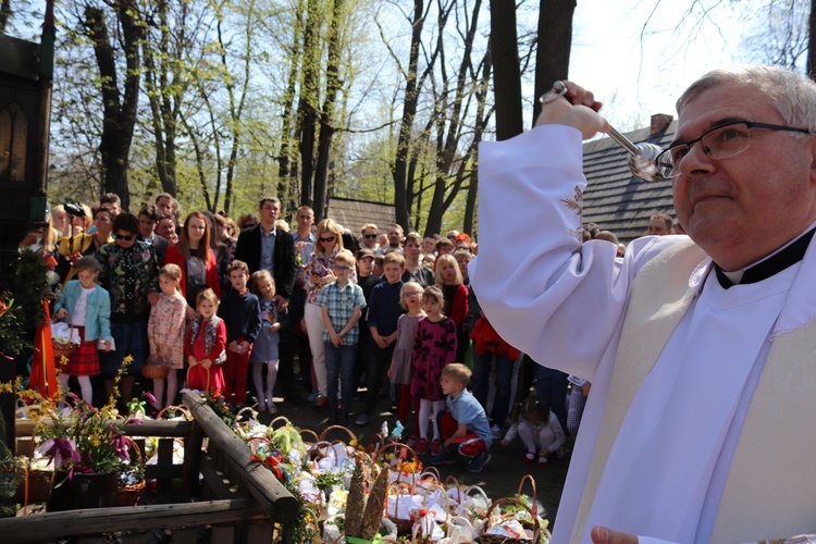 Święconka w pszczyńskim skansenie