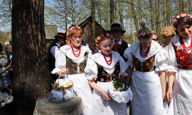 Święconka w pszczyńskim skansenie