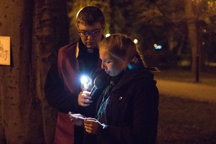 Harcerska Droga Krzyżowa w Wielki Piątek