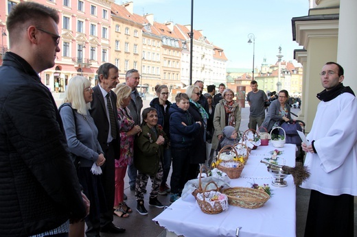 Święcenie pokarmów w Wielką Sobotę
