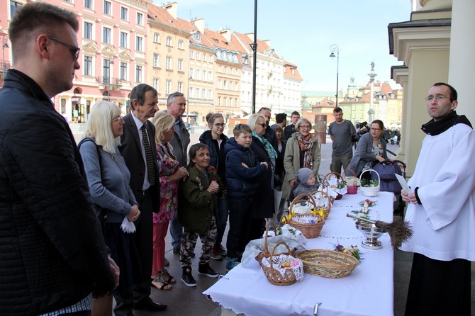 Święcenie pokarmów w Wielką Sobotę